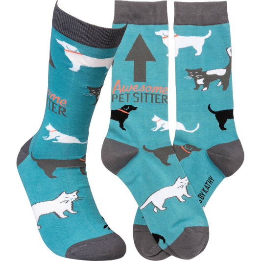 Awesome Pet Sitter Socks