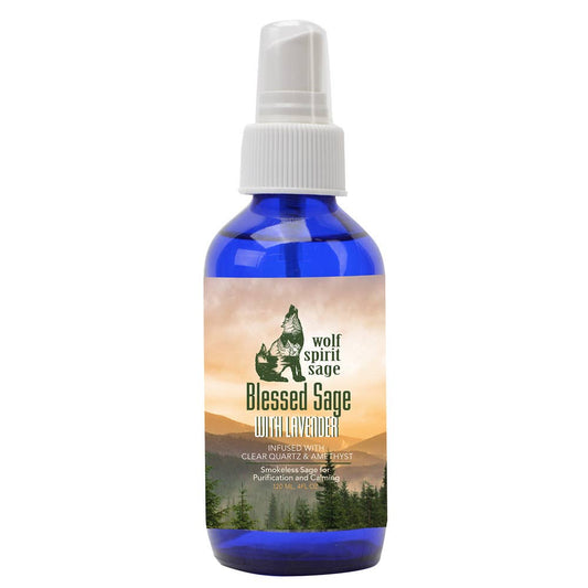 Blessed Sage Spray With Lavender - 4 Oz.