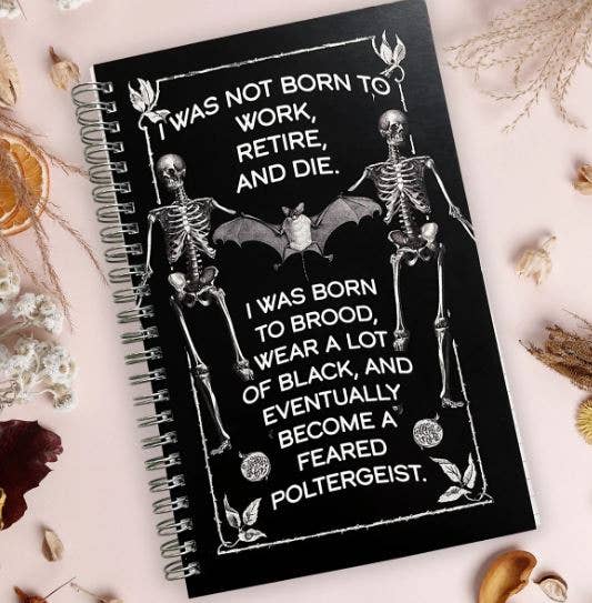 Feared Poltergeist Spiral Notebook