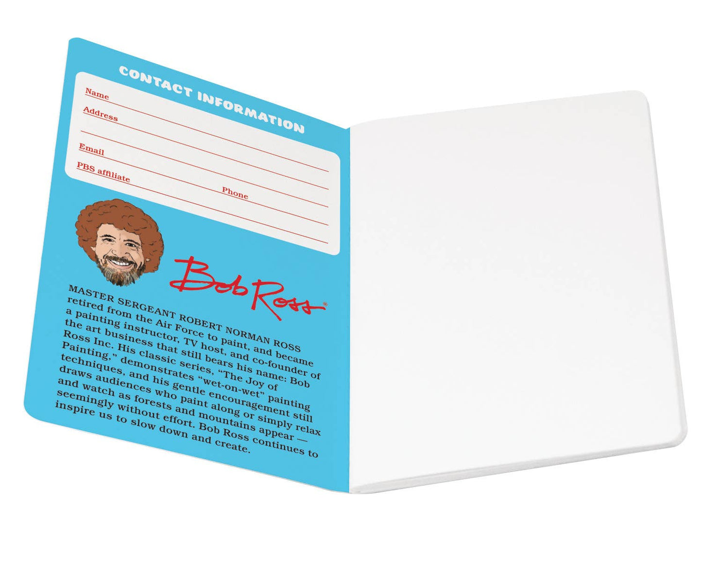 Bob Ross Notebook